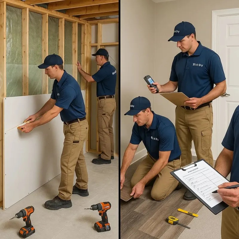 Repairs and Reconstruction process in Fox Point, WI
